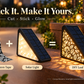 🌙 50% OFF! Solar Motion Sensor Step Lights – Long-Lasting Battery, IP65 Waterproof & DIY Custom Floral Glow. No Wiring for Gardens, Decks & Pathways.