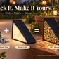 🌙 50% OFF! Solar Motion Sensor Step Lights – Long-Lasting Battery, IP65 Waterproof & DIY Custom Floral Glow. No Wiring for Gardens, Decks & Pathways.