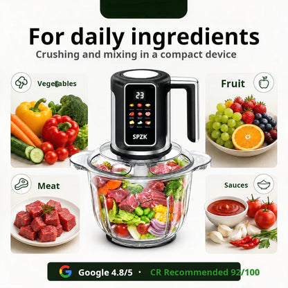 🔪50% OFF NOW! USB‑Powered Cordless Kitchen Mincer, Multi‑Function Wireless Food Chopper, Quick Mixer for Meat, Vegetables, Fruit & Sauces, Hygienic Easy‑to‑Clean Compact Food Processor
