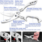 ✂🥩 HOT SALE NOW-50% OFF) -Heavy Duty Stainless Steel Bone-Cut Scissors