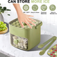 🧊Portable ice maker with lid and storage box (48 cubes)
