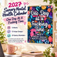 📅 2027 Sweary Humor Wall Calendar