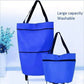 🔥HOT SALE 65% OFF🔥 Foldable 2-in-1 Rolling Shopping Bag – With Luggage-Style Wheels