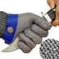 🧤50% OFF NOW! Stainless Steel Mesh Cut‑Resistant Glove‑ A9 Highest Cut Level Safety Metal Mesh Glove, Protective Work Glove for Butcher, Chef, Meat Cutting & Food Processing