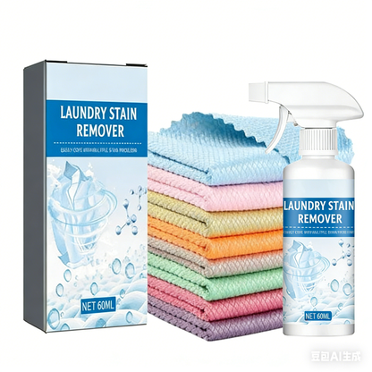 🔥Powerful Laundry Stain Remover Spray!!!✨ Remove Stains in 1 Second! 🧼
