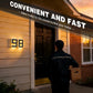 🔥Last Day 54% OFF🔥Solar Lighted House Numbers LED Numbers, Waterproof for Outside