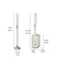 🚽💦Disposable Replacement Wall-Mounted Innovative Toilet Brush Set✨