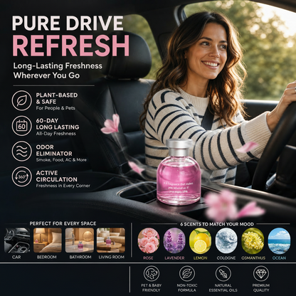✨️✨️Amazing 50% OFF!🌿Buy 1 Get 1 Free🌺Premium Fragrance for Fresh Air！🚗Long Lasting Car Perfume