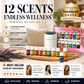 🔥Limited Time 66% Off！🎁🌺The fresh scent lifts your mood！🌷12-Pack Water Soluble Essential Oils Set