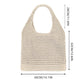 Casual Knitted Hollow Out Crochet Bag