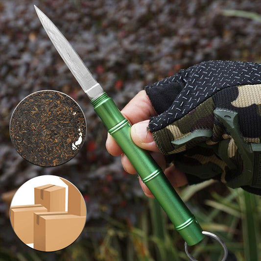 🔥Buy 2 Get 1 Free -Creative Outdoor Portable Bamboo-shaped Knife