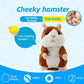 🎄LIMITED-TIME 50% OFF! ⏰Talking Hamster Plush – repeats whatever you say, auto head-shaking, hilarious fun for kids & adults
