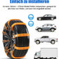 Non-Slip Tyre Chains for Most Cars