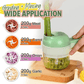 4-in-1 manual electric vegetable cutter setMultifunction cordless food processor