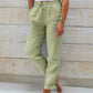 🥳2026 HOT SALE👖 60% OFF! 🌸Women's Elastic Waist Cotton Linen Wide Leg Pants🌸
