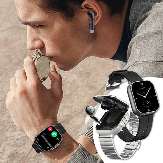 2-in-1 Smart Bluetooth Sports Watch Headphones