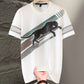 Men's Printed Round Neck Short Sleeve T-shirt