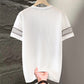 Men's Printed Round Neck Short Sleeve T-shirt