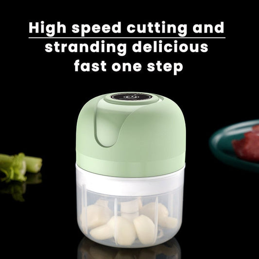 🔥Hot Sale 50% 0FF🔥USB Rechargebale Electric Garlic Grinder