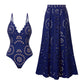 ✨Women’s Sexy One Piece Swimsuit with Matching Swim Long Skirt💕