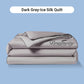 ⏰Last Day Sale 65% OFF🥰 ✨Summer Simple Ice Silk Quilt❄️ Ultra Cool Anti-Sweat Thin Quilt, Machine Washable Bedding