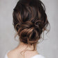 💗Messy Curly Hair Bun Scrunchie Extensions💗