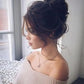 💗Messy Curly Hair Bun Scrunchie Extensions💗