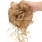 💗Messy Curly Hair Bun Scrunchie Extensions💗