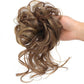 💗Messy Curly Hair Bun Scrunchie Extensions💗