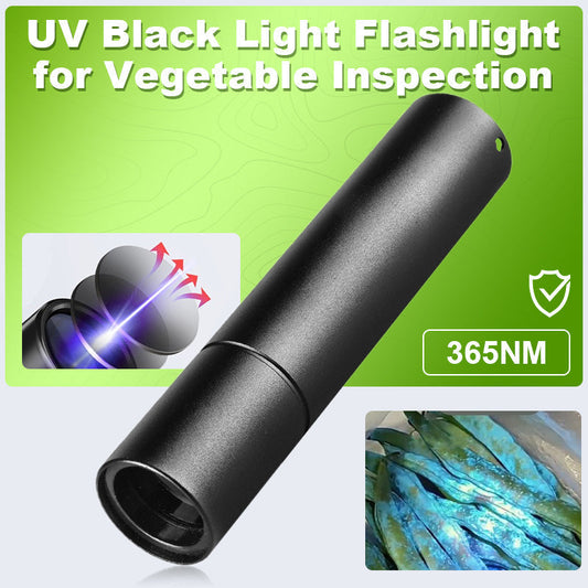 🥳2026 HOT SALE🥳💞50K+ SOLD!🌿🔦 50% OFF! UV Black Light Flashlight – Detect residues on veggies & fruits. Easy home inspection for peace of mind. Food safety made simple. 🍓✨