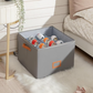 ⏰🔥 LIMITED TIME 50% OFF! 👟 Fabric Shoe Organiser Storage Box – Foldable, Large Capacity, Dustproof & Breathable for Closets & Bedrooms 🧺✨