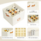 ⏰🔥 LIMITED TIME 50% OFF! 👟 Fabric Shoe Organiser Storage Box – Foldable, Large Capacity, Dustproof & Breathable for Closets & Bedrooms 🧺✨