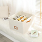 ⏰🔥 LIMITED TIME 50% OFF! 👟 Fabric Shoe Organiser Storage Box – Foldable, Large Capacity, Dustproof & Breathable for Closets & Bedrooms 🧺✨