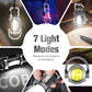 🔦 Rechargeable Keychain Flashlight – 300 Lumens, USB-C Charging & Compact, Unbreakable Design for EDC