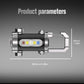 🔦 Rechargeable Keychain Flashlight – 300 Lumens, USB-C Charging & Compact, Unbreakable Design for EDC