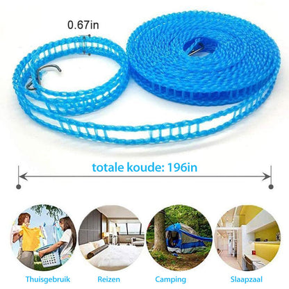 🏆LAST DAY SPECIAL PRICE ￡8.99⚡50K+ SOLD💕Windproof Non-Slip Clothesline