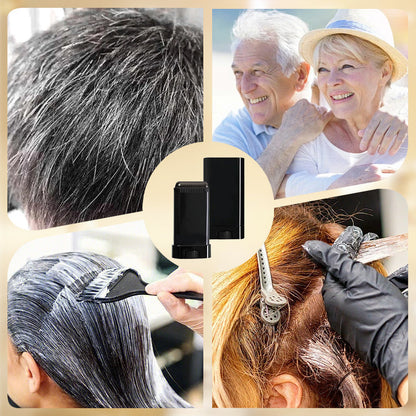 Temporary Hair Dye Stick for Gray Coverage with Comb