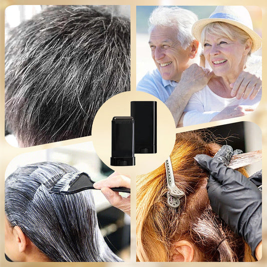 Temporary Hair Dye Stick for Gray Coverage with Comb