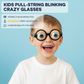 💥Funny Glasses with Winking Eye Mechanism👓