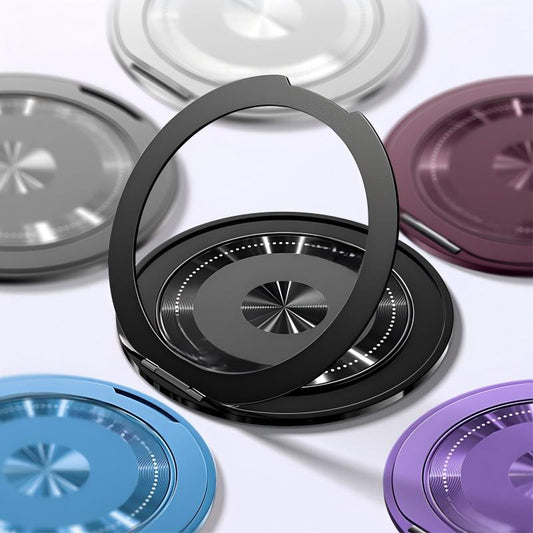 Final 100 Items in Stock! 50% Off Flash Sale Ultra-Slim 360° Rotating Magnetic Phone Ring Stand
