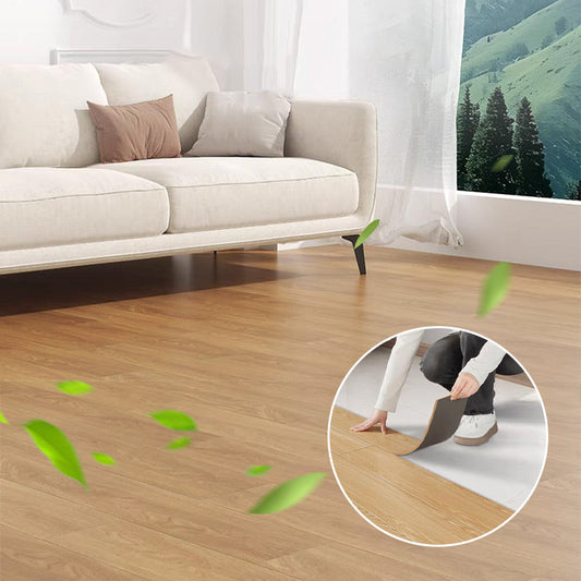🧱 BUY 1 GET 1 FREE! 🔥（36 in × 6 in × 1/8 in）🏠 Wood Grain Peel and Stick Floor Tiles ， Self-Adhesive, Waterproof & Easy DIY Installation 🌿
