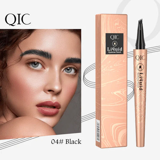 🔥 BUY 1 GET 1 FREE! ✨ 3D Microblading Eyebrow Pencil – 4-Prong Tip, Waterproof & Natural Hair-Like Strokes 🖌️