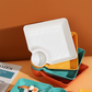 🥳HOT SALE🥳💞50K+ SOLD! Dip Plate – From £6.99! 2-in-1 design, food-grade & non-slip. Fresh, tidy meals – grab yours! ✅