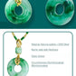 💎 50% OFF! 💎 Hetian Jade Prayer Peace Buckle – Authentic Xinjiang Nephrite, Handcrafted Blessing Pendant for Harmony & Protection 🕊️🧧