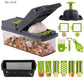 🎊 16‑Piece Set 🎊 Multipurpose Vegetable & Fruit Slicer – All‑in‑One Chopper 🥬🍅🔪