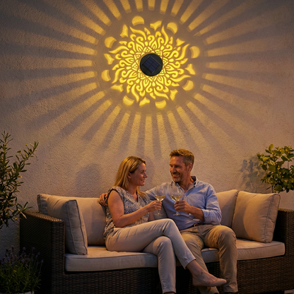 📢50% OFF !!!⏰Solar-Powered Mandala Projector Light🔥