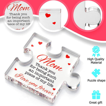 💕Mother's Day Special Sale-￡7.99!!💐Crystal Clear Acrylic Thank You Gift for Loved Ones