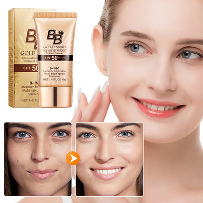💥💥50% OFF !!!!⏰SPF50+ Snail BB Cream - All in One