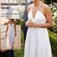 🔥 Today only!💞 Women's Plain Dress,80% off❗ Summer Clothes Women, Casual Basic Loose Fit Sleeveless Dress