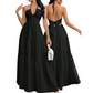 🔥 Today only!💞 Women's Plain Dress,80% off❗ Summer Clothes Women, Casual Basic Loose Fit Sleeveless Dress